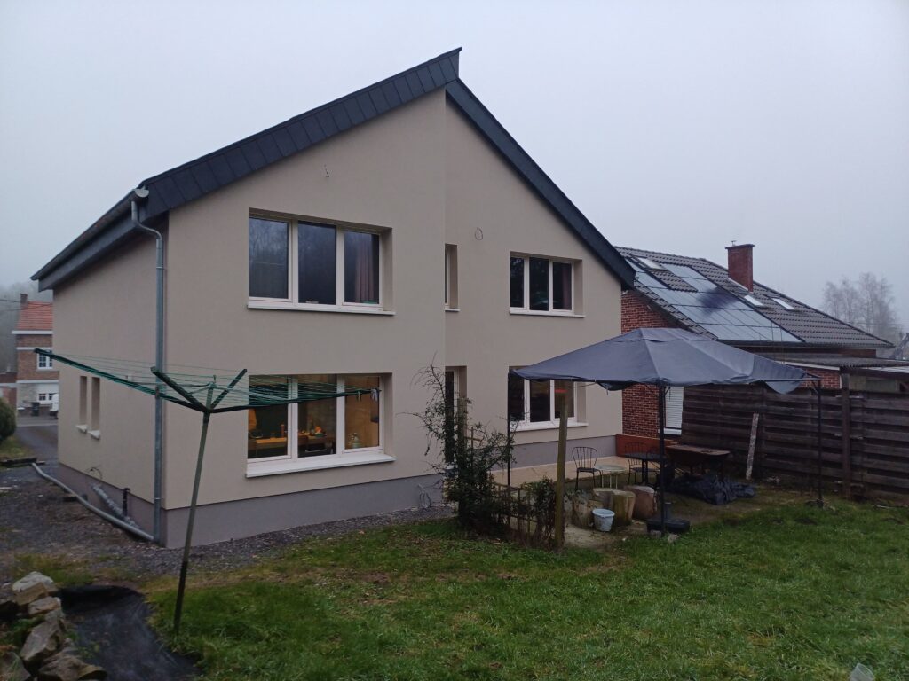 isoler facilement mur exterieur namur